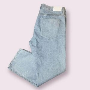 Goldsign High Waist Crop Jeans